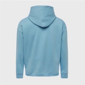 Homme and Femme unisex blue hoodie XXL